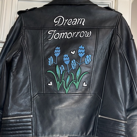 Maje real leather jacket - Picture 6 of 10